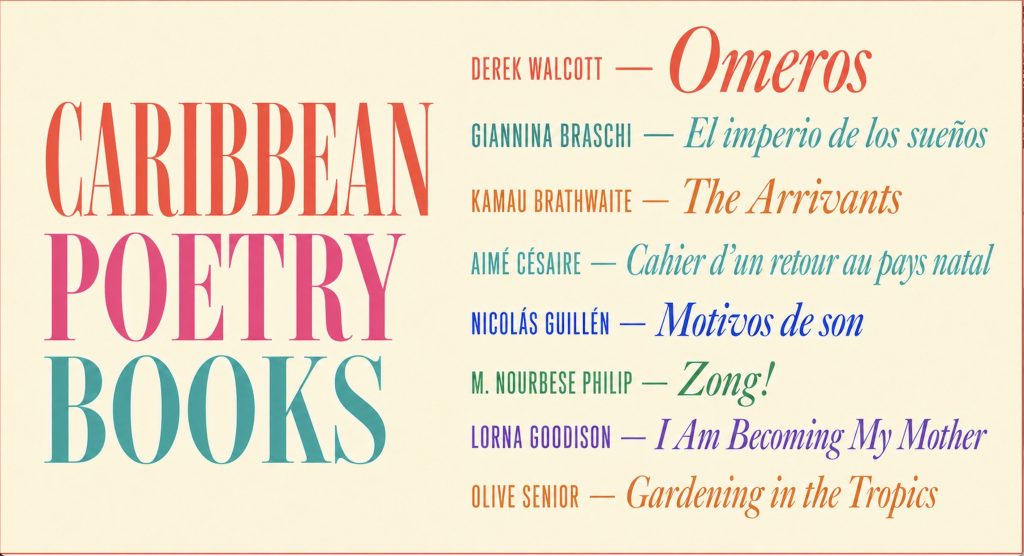 Caribbean Poets and Poetry Books