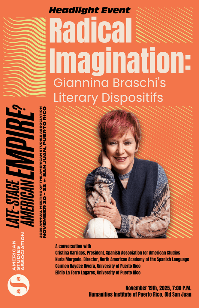 Legendary Puerto Rican author Giannina Braschi headlines American Studies Association 