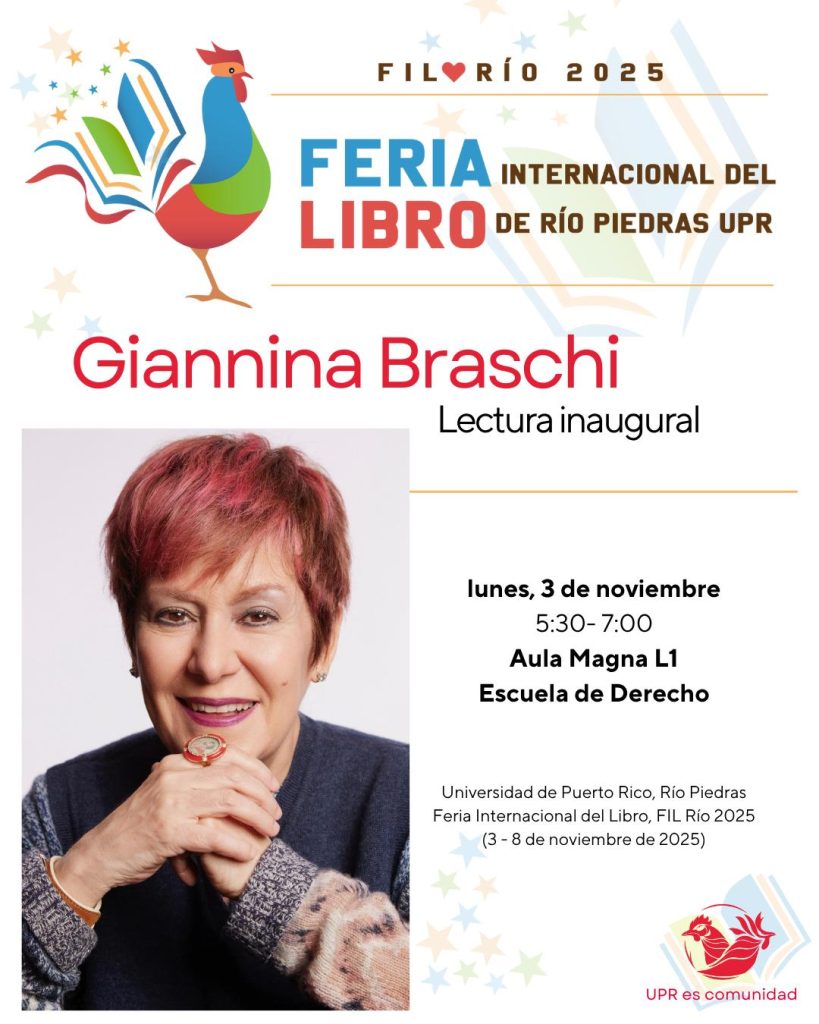 Giannina Braschi FIL RIO 2025