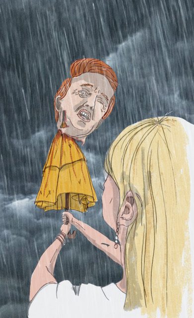 21st century Bacchae: Ivanka kills her father Pendejo in a frenzy 