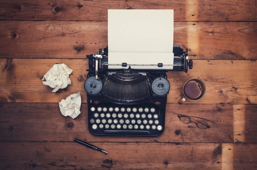 poetry typewriter