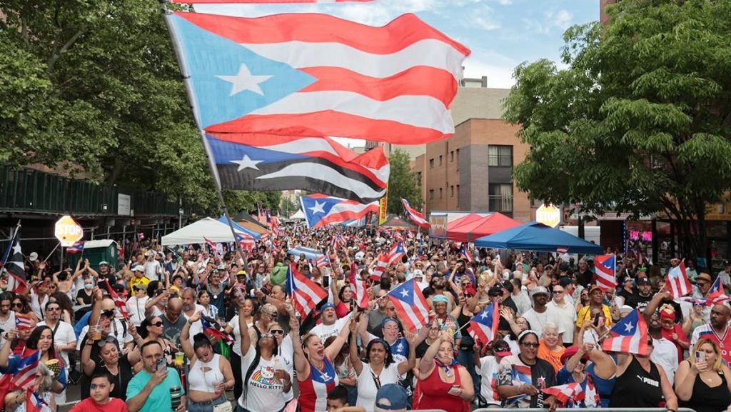 Nuyorican women Puerto Rican Day parade 