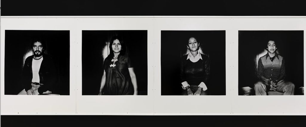 Sofie Rivera photography strip of black and white portraits
