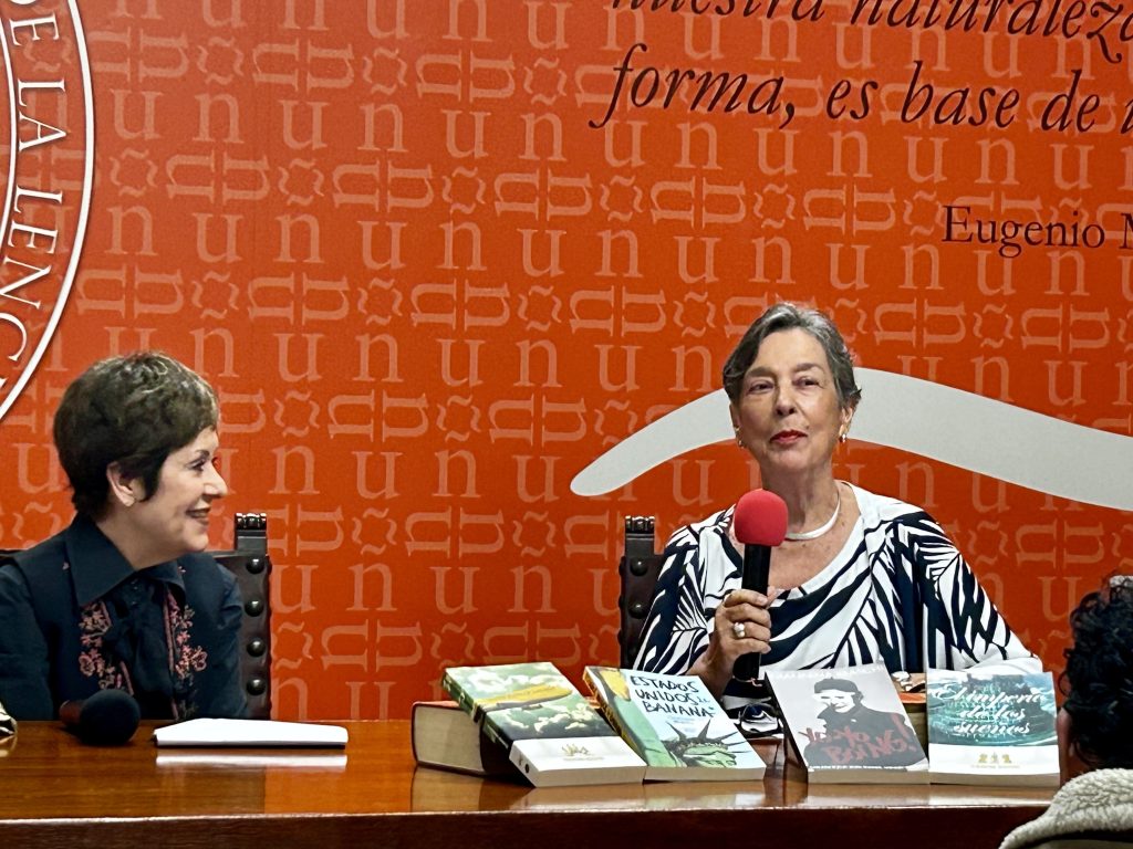 Puerto Rican Academy of the Spanish Language events: Giannina Braschi y las voces de la calle with Carmen Dolores Hernandez